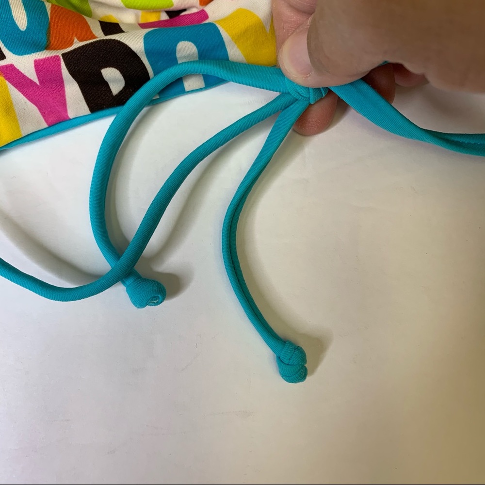 Roxy Logo Reversible Bikini Top - image 8